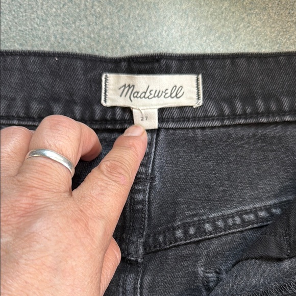 Madewell black Denim Skirt - Picture 3 of 8